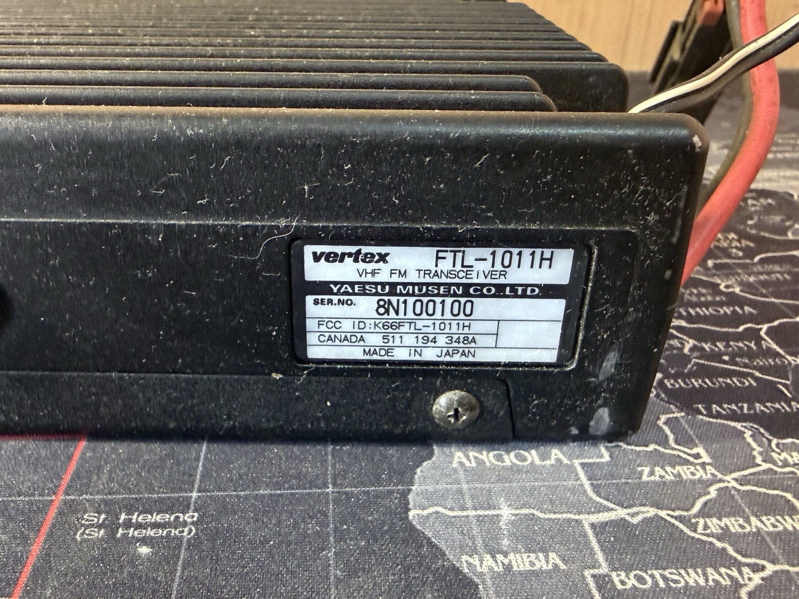 Vertex FTL-1011H VHF FM Transceiver with Microphone