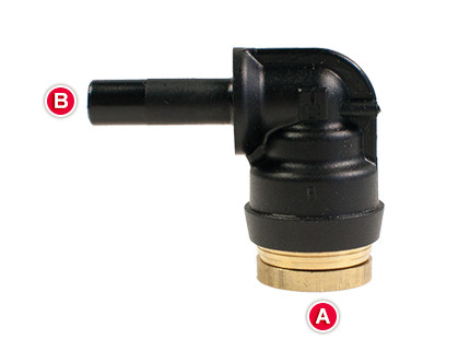Standpipe Elbow-1/4in-1/4in (Pack of 1)