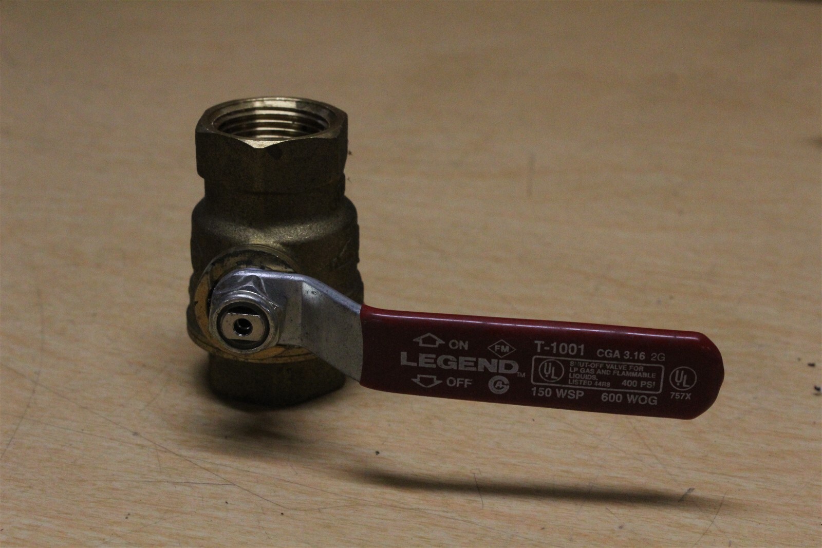 NEW Legend Valve T-1001 Shut Off Valve 400psi 150wsp 600wog *FREE SHIPPING*