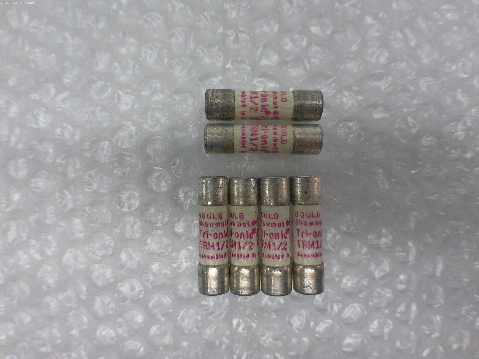 GOULD TRM1/2 FUSE LOT OF 6 NSNP