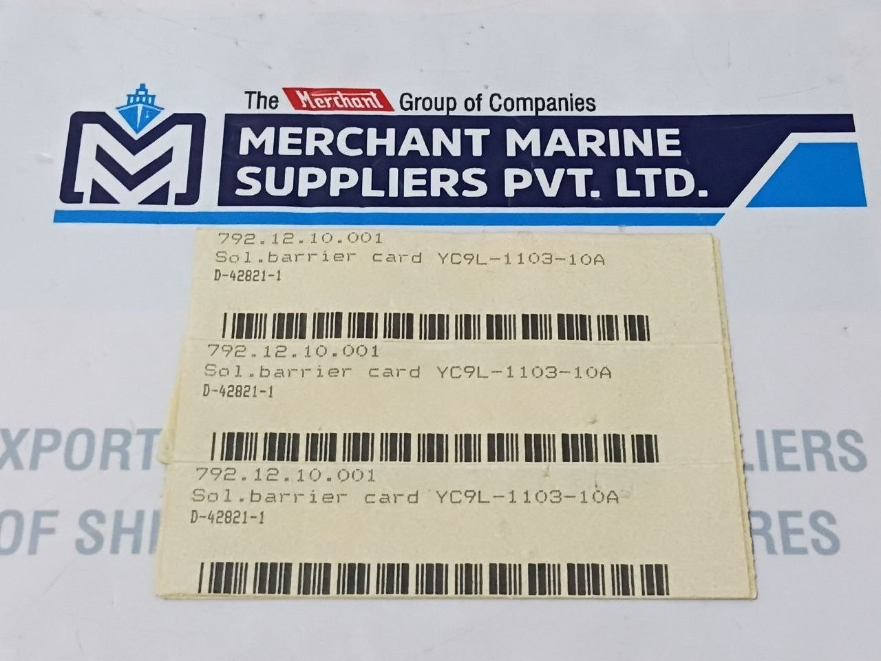Yuken YC9L-1103-10A Sol Barrier PCB Card D-42821-1