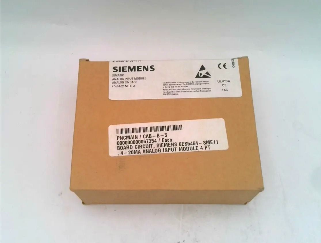 SIEMENS 6ES5464-8ME11 ANALOG INPUT MODULE FACTORY SEALED PACKAGING
