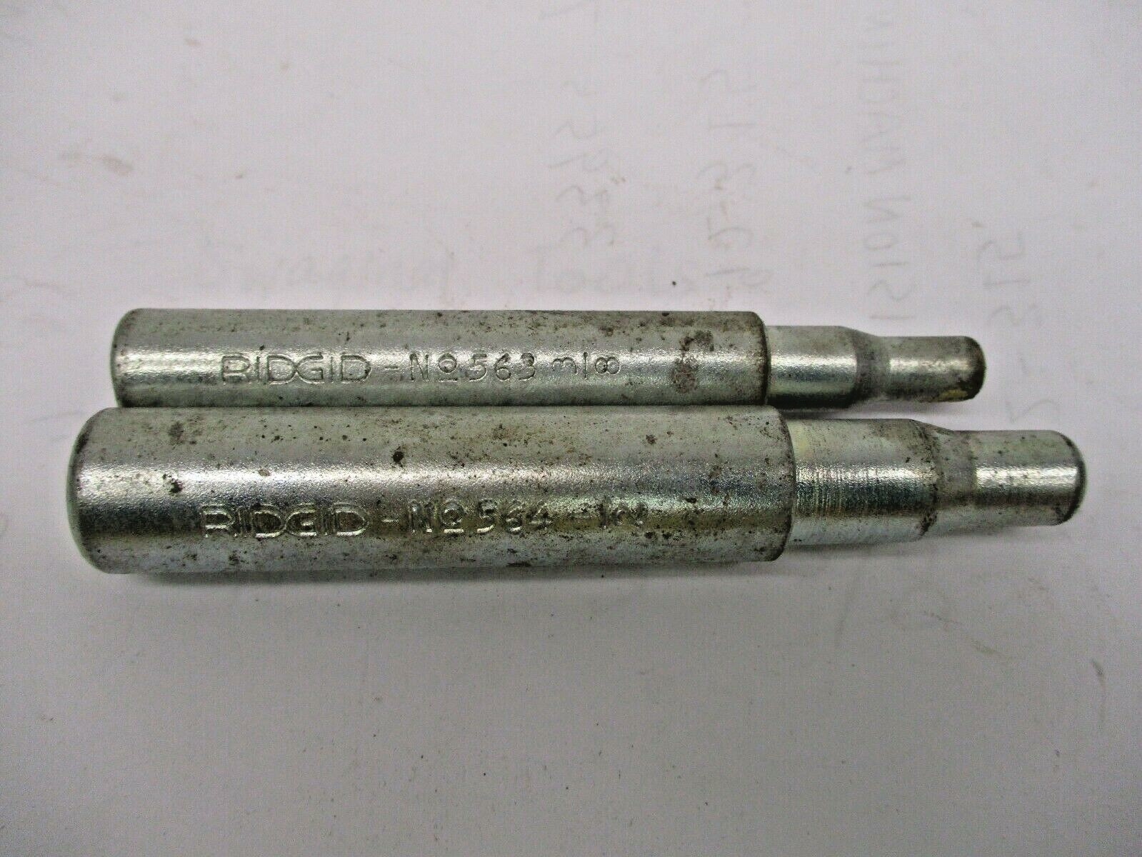 New Open Box Ridgid No. 564 1/2 No. 563 3/8 Swaging Tools A3894DH