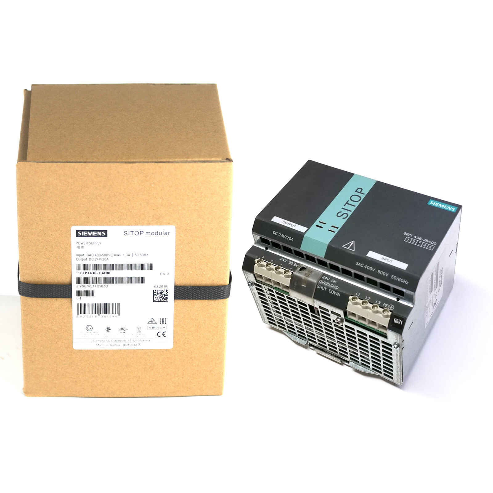 NEW Siemens SIMATIC S7-1500 CPU 1511F-1 6ES7 511-1FK02-0AB0