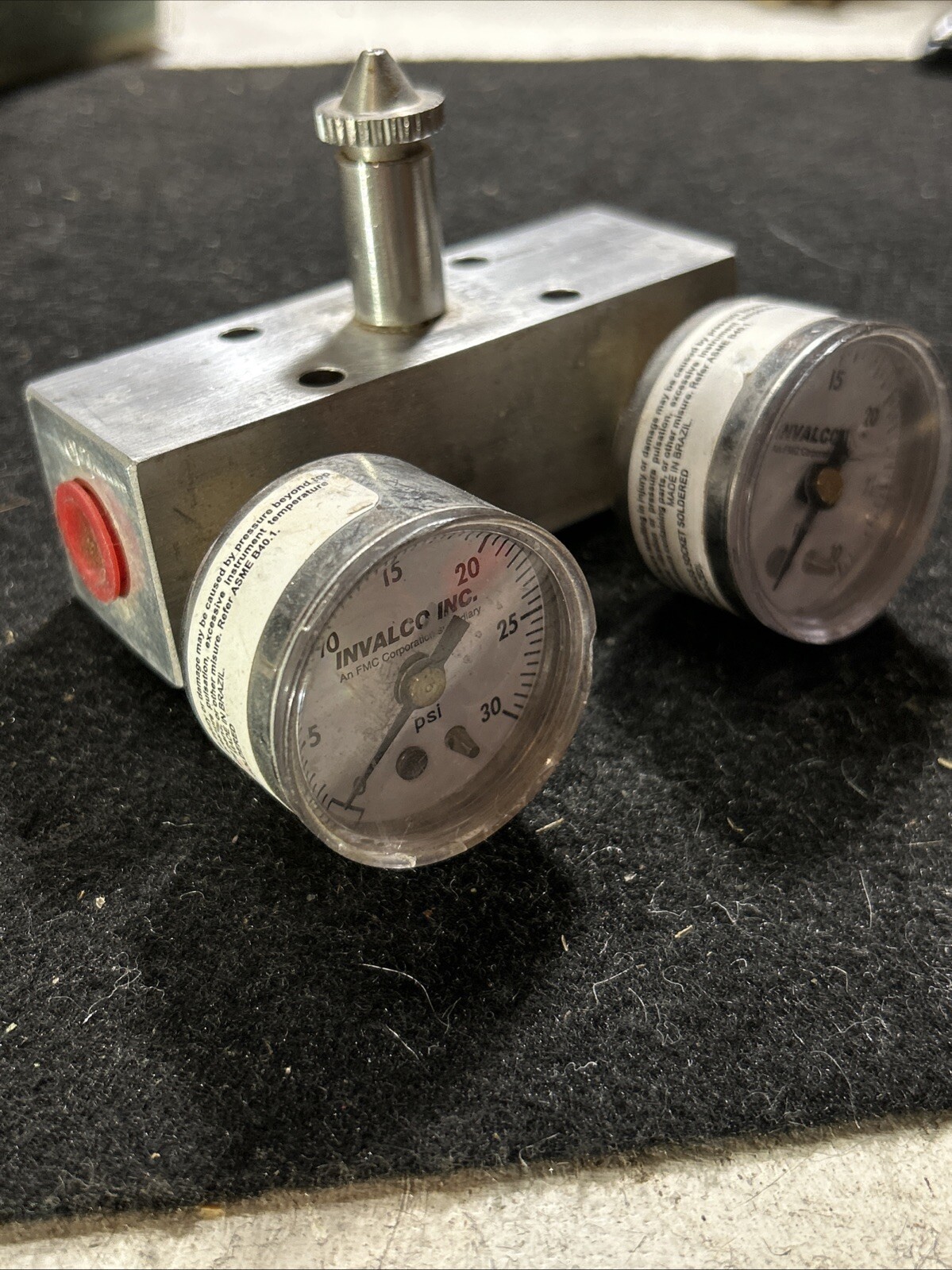 FMC TECHNOLOGIES D STYLE CT FLEXTUBE p561255 CHeck valve W gauges