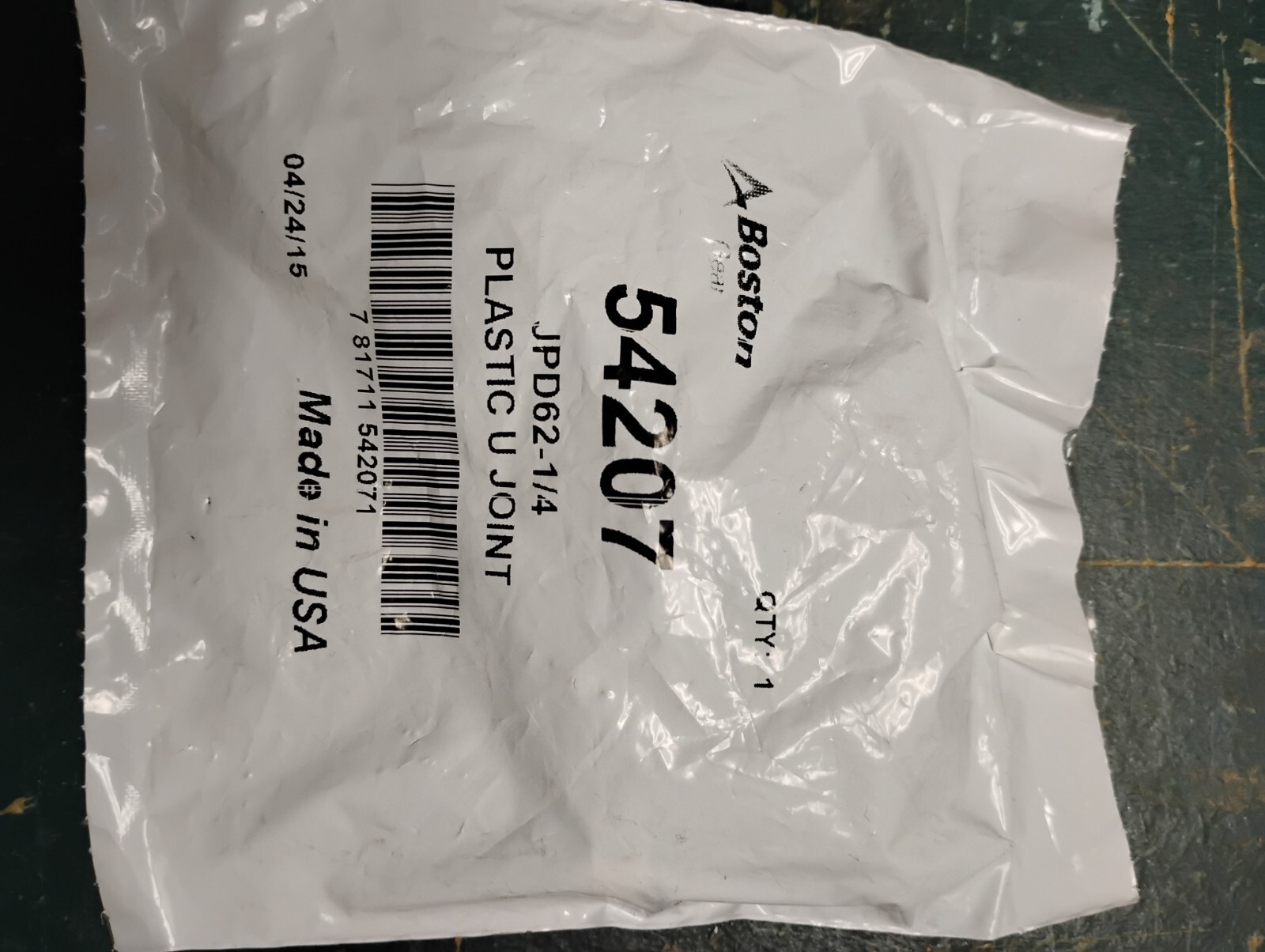 Boston gear JPD62-3/8 Double U Joint 3/8 inch