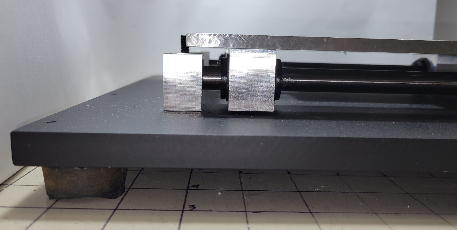 SLIDING SYSTEM ASSY, Travel round linear motion guide rail W/ 18 LBS solid alumi