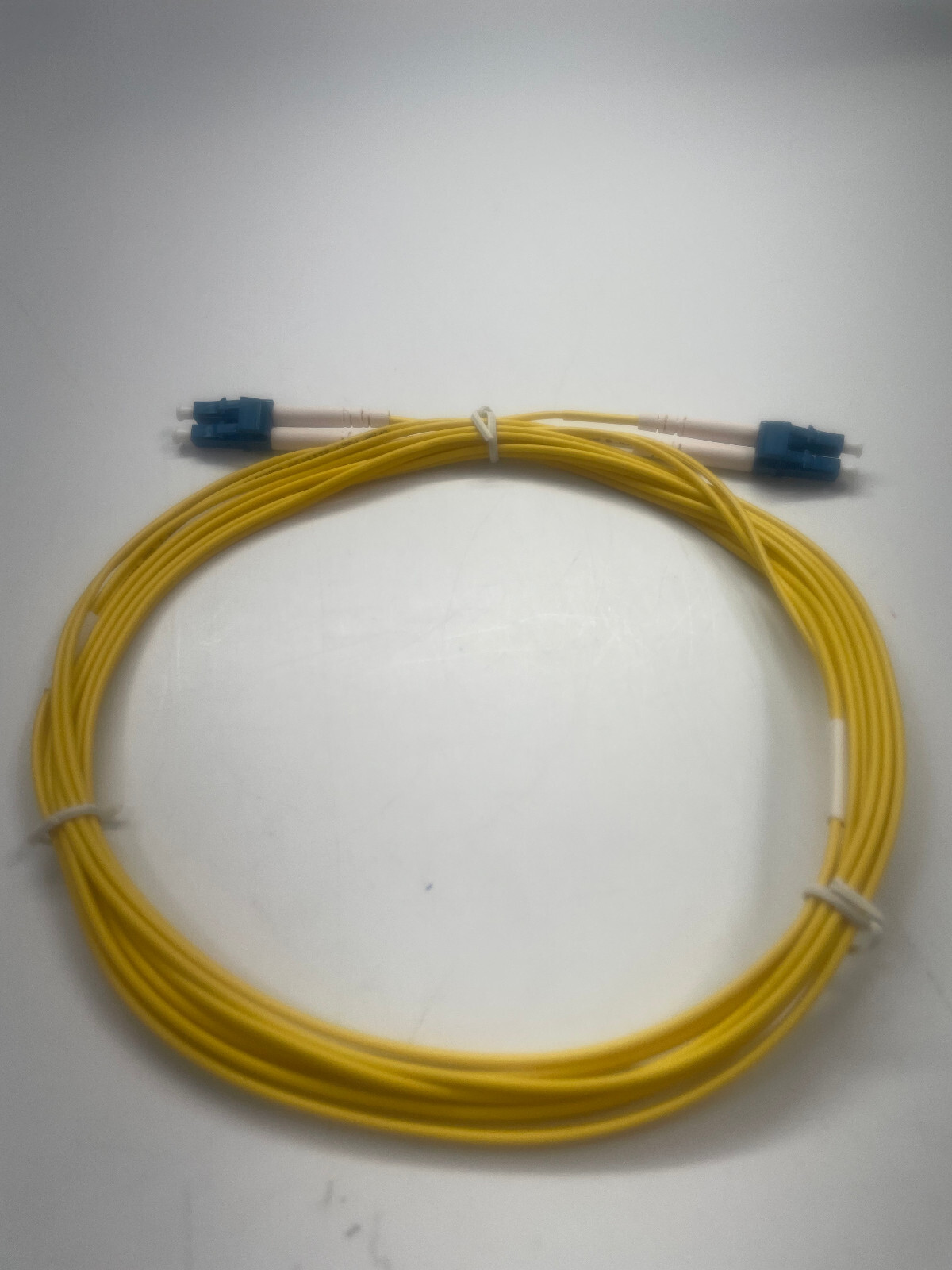 Lynn Electronics LCLCDUPSM-3M 9/125 Yellow Duplex Single-Mode Fiber Optic Patch