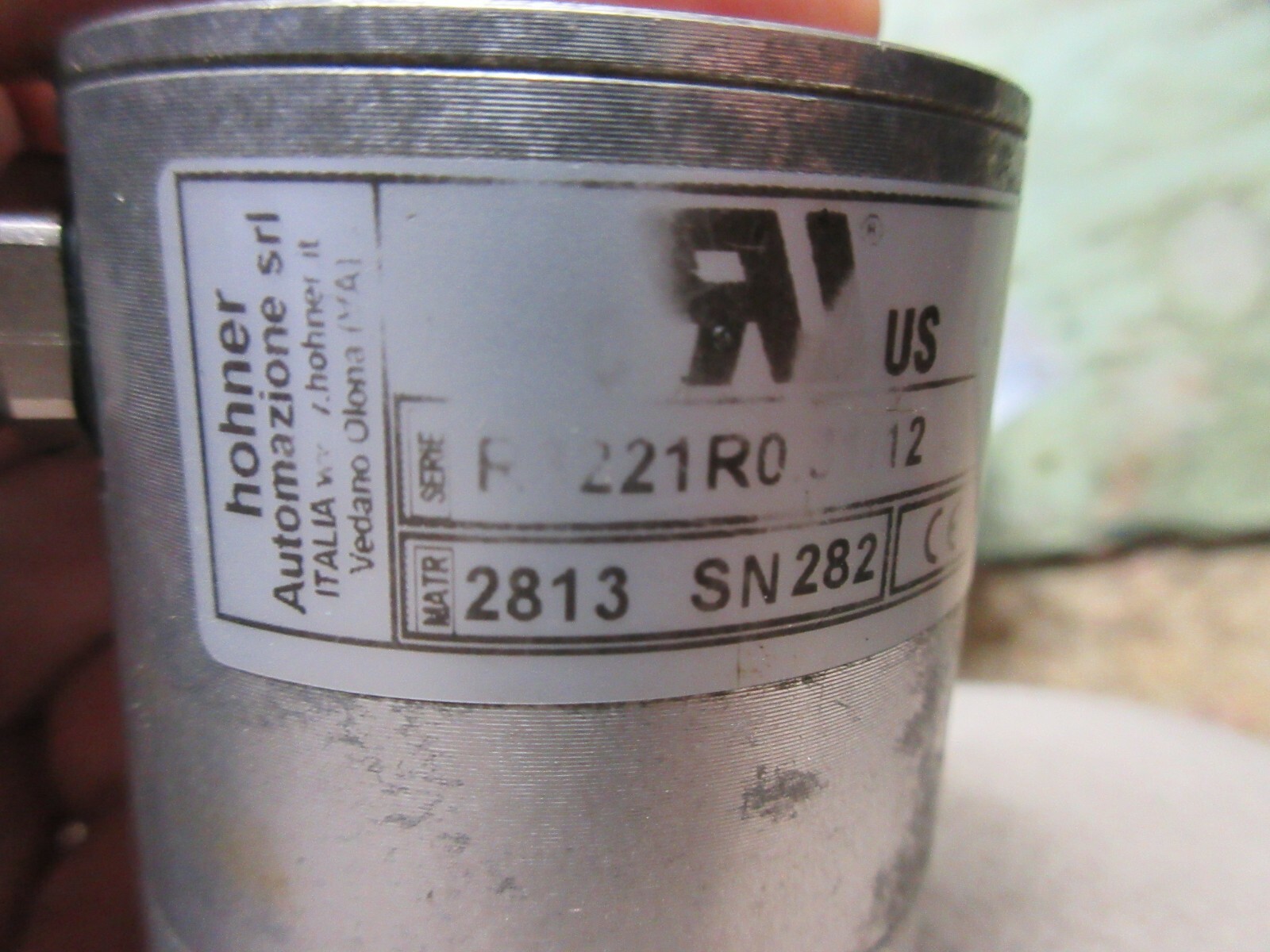 HOHNER AUTOMAZIONE SRL 2813 SN282 TREE LATHE CNC ENCODER 2813SN282 WARRANTY