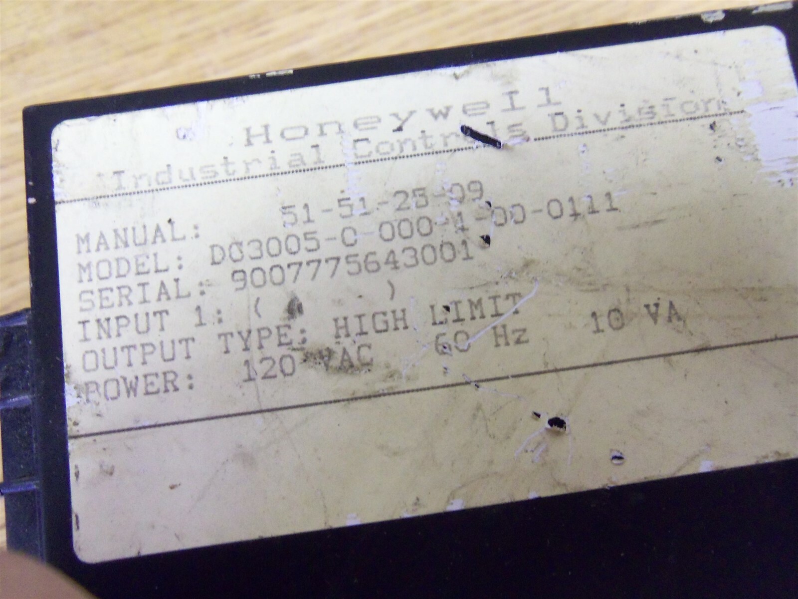 Honeywell D03005-0-000-1-000111 Operator Control Display Panel *FREE SHIPPING*