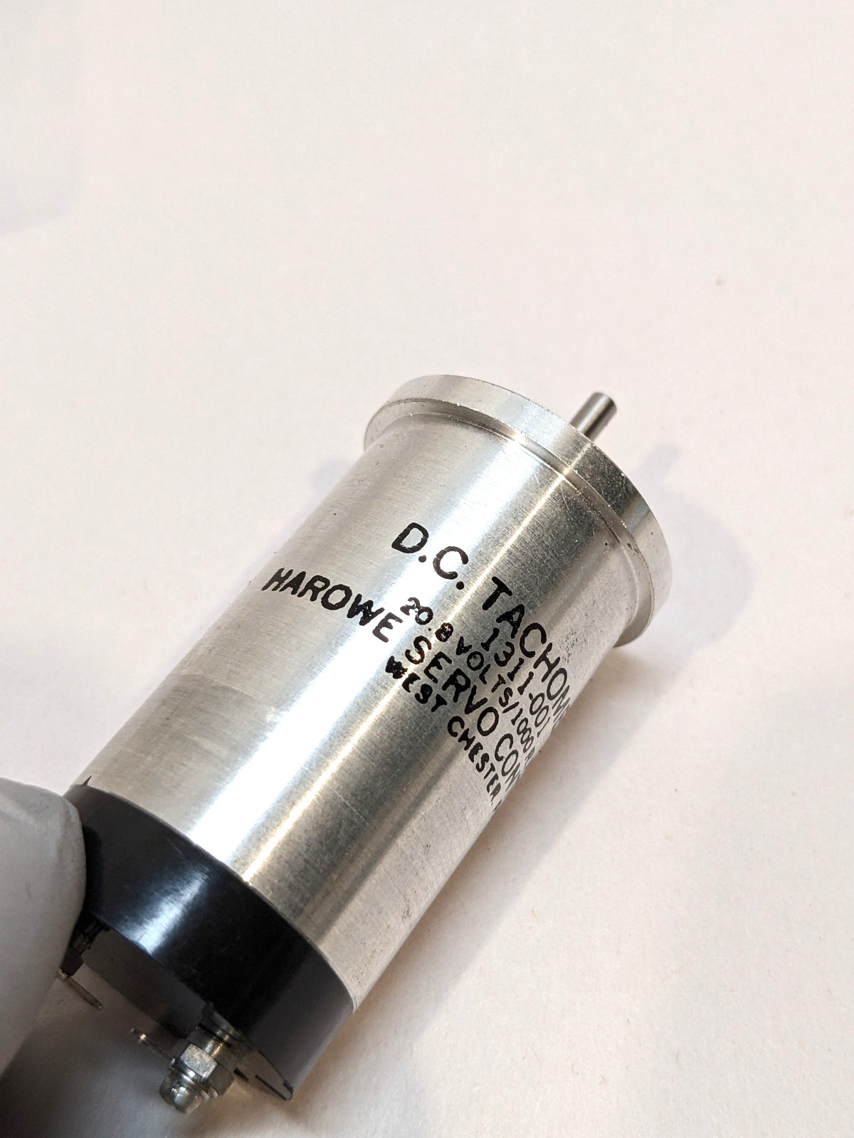Harowe 1311-001 DC Tachometer Generator NOS 20.8V/1000 RPM West Chester PA