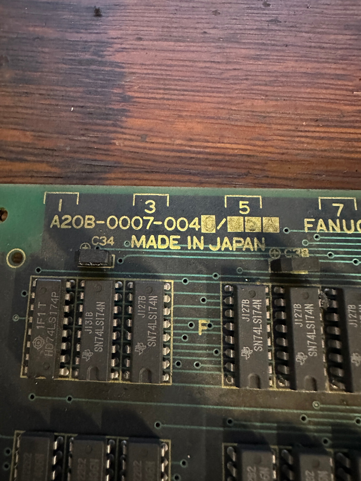 FANUC A20B-0007-0040,FANUC A20B-0007-0040/03A I/O RELAY BOARD,CY