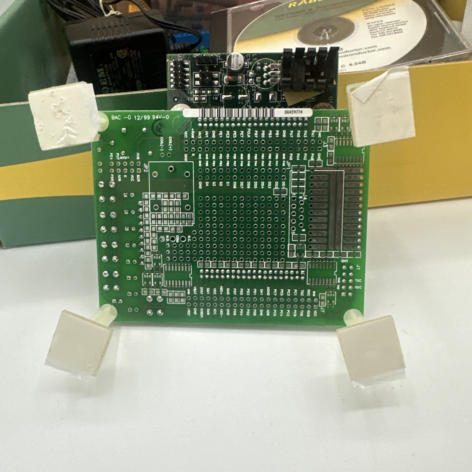 Rabbit 2000 JackRabbit Development Kit Z-World Dynamic C Controller Untested