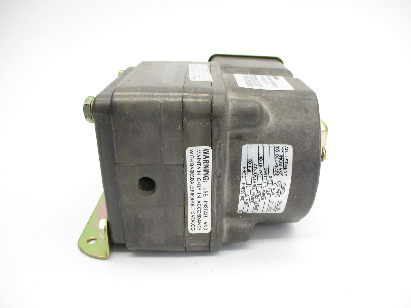 BARKSDALE DPD1T-H18 60PSI NSNP