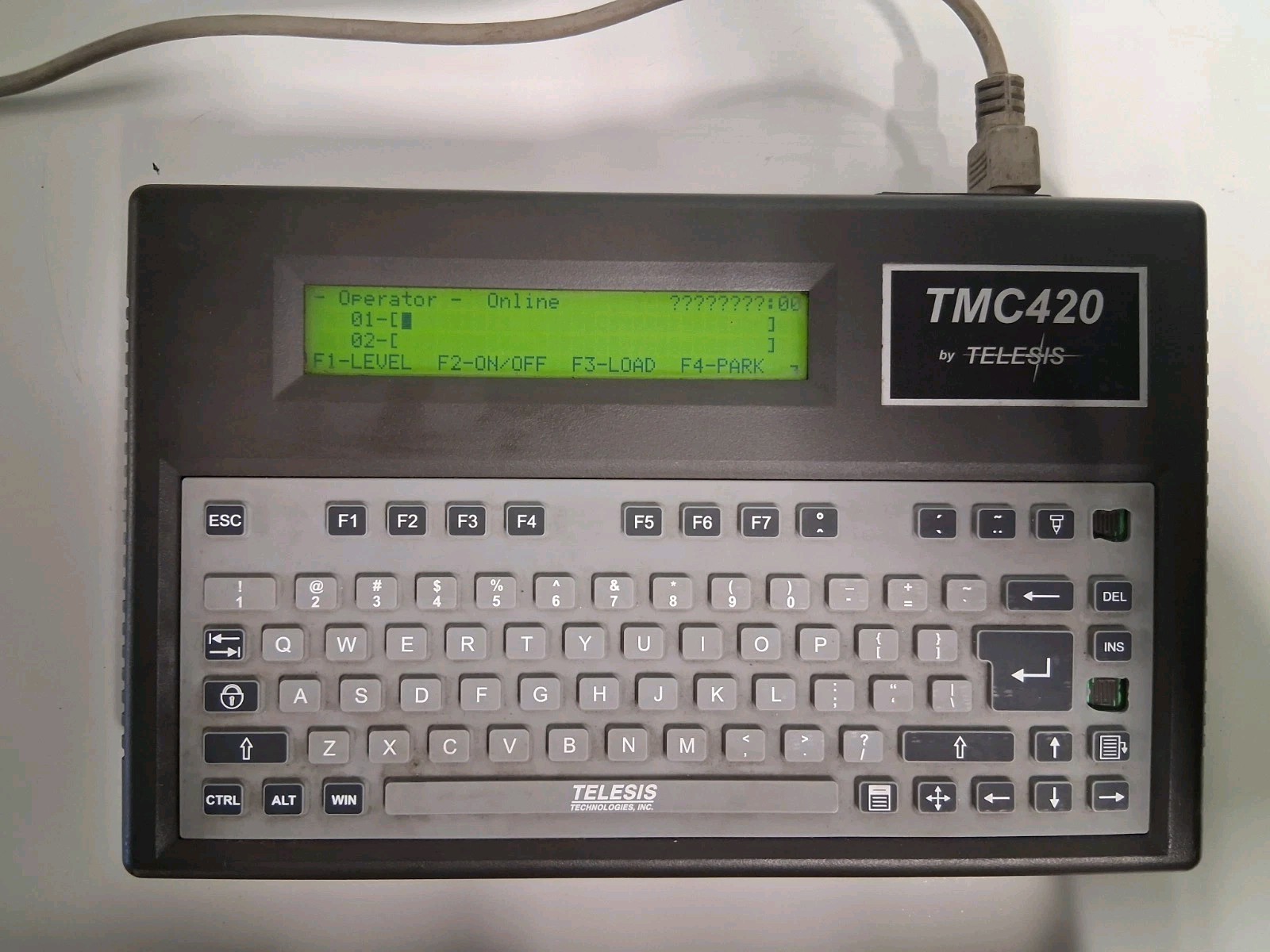 Telesis TMC420 Pinstamp Dot Peen Marking System Controller 115/230v