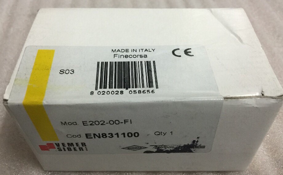 Vemer Siber Ersce E202-00-FI, E20200FI, EN831100, Shipsameday #1174A