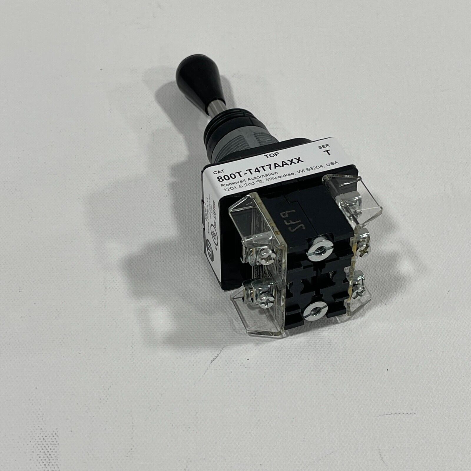 New! Allen Bradley 800T-T4T7AAXX 30mm Toggle Switch Four-Way Ser T Type 4,13