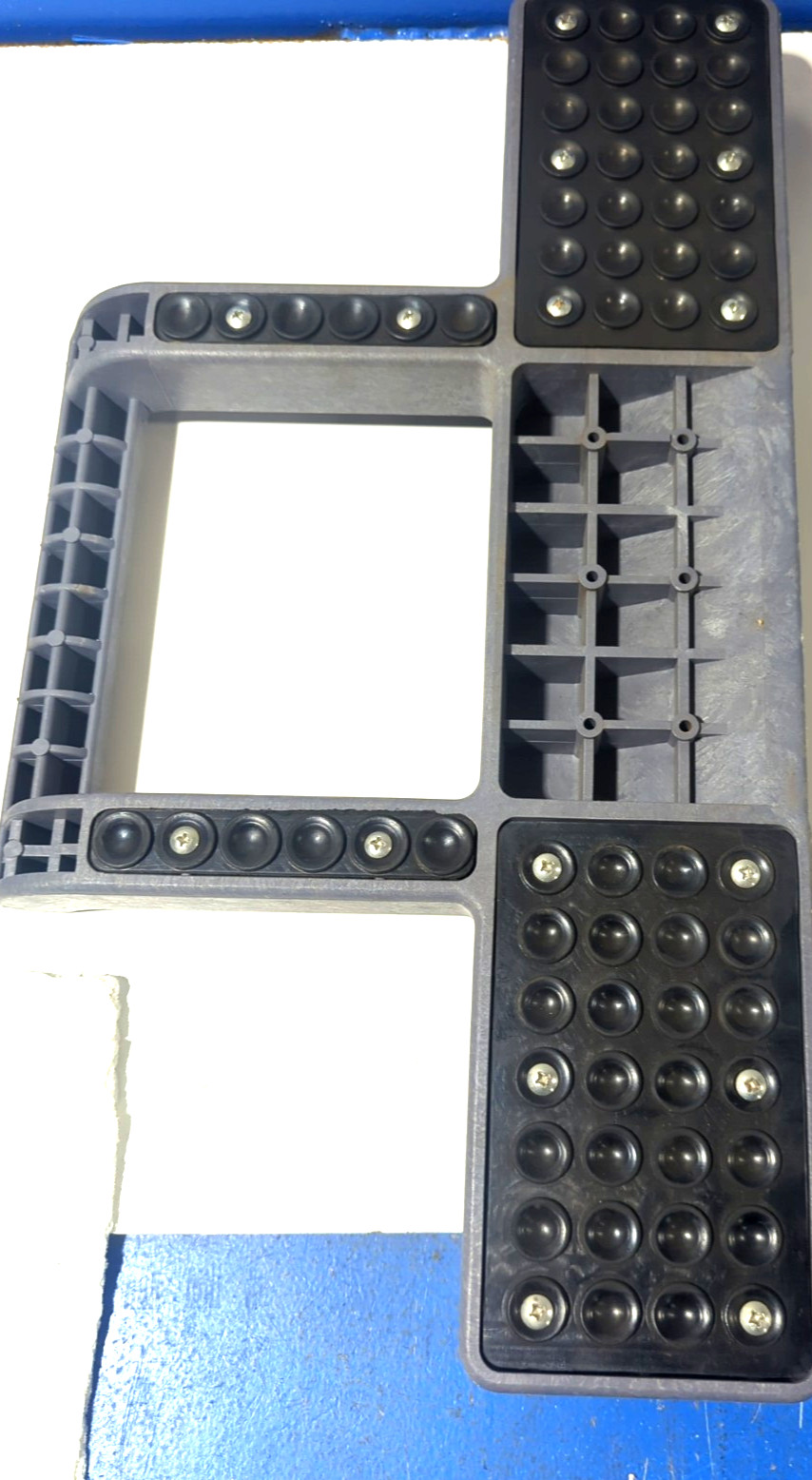 Vestil PTC-8 Plastic Pallet Truck Chock 27-3/16 in. x 15-3/8 in. x 3-1/8 in.