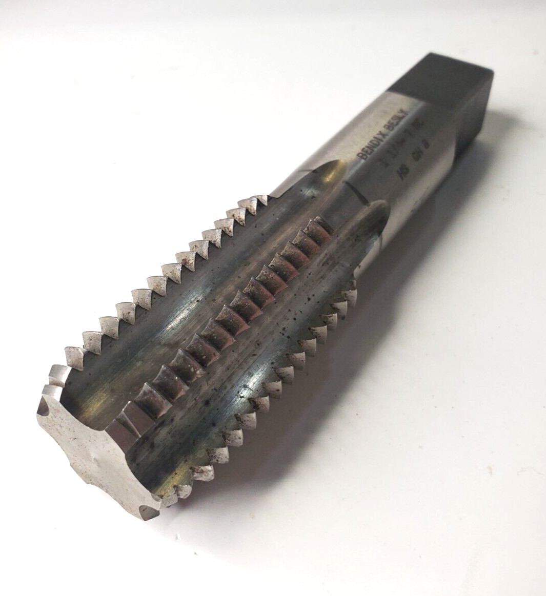 BENDIX BESLY BOTTOMING TAP 1-1/4-7 NC HS GH 8 6 FLUTE 2-1/4″ LOC 5-3/8″ OAL
