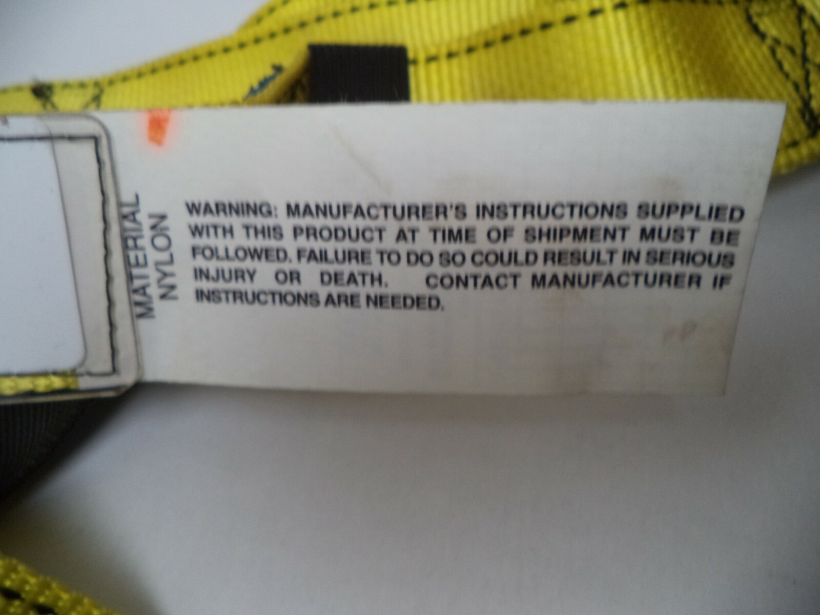 Ultra-Safe Full body Harness, Nylon, SM-LG, Max Weight: 310 lb, pn 96307TB