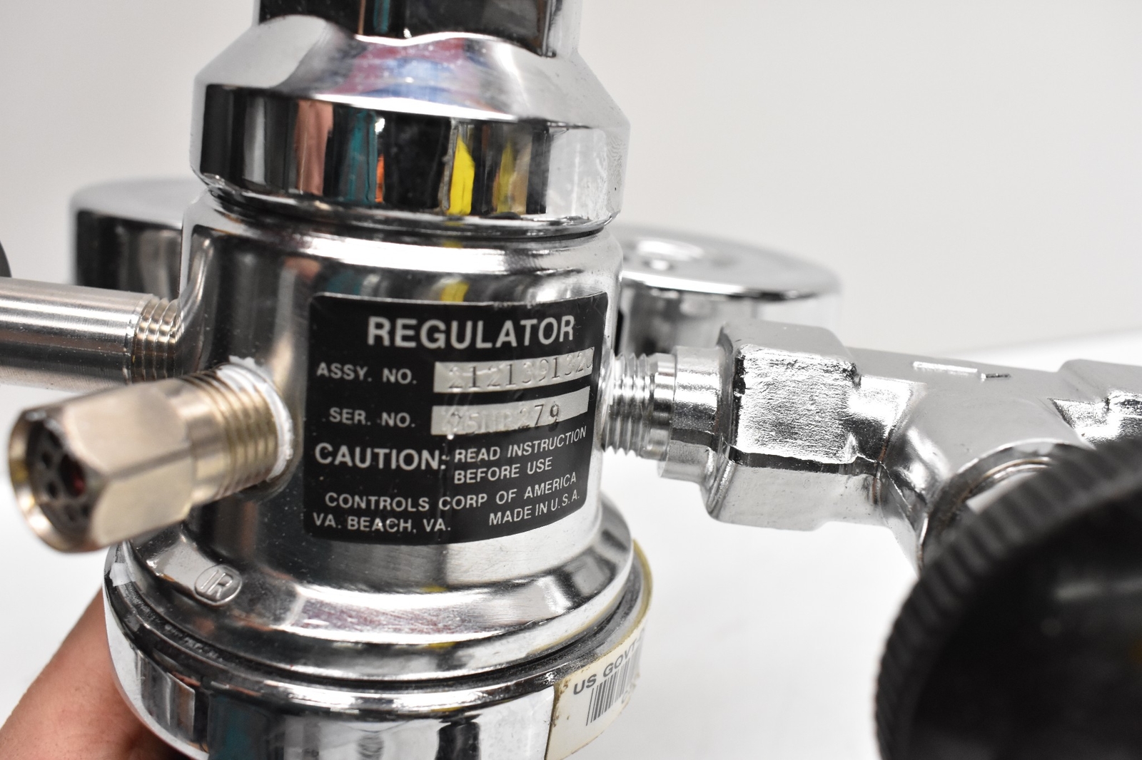 Concoa Pressure Regulator 2121391320 w/ Pressure Gauges 0-30 PSI & 0-4000 PSI