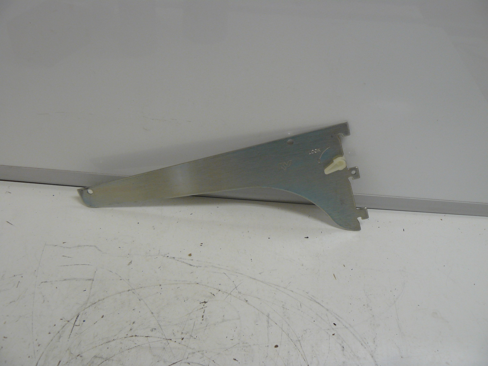 NEW ANOCHROME 187LLA12 12″ ADJUSTABLE HEAVY-DUTY STEEN SHELF BRACKET
