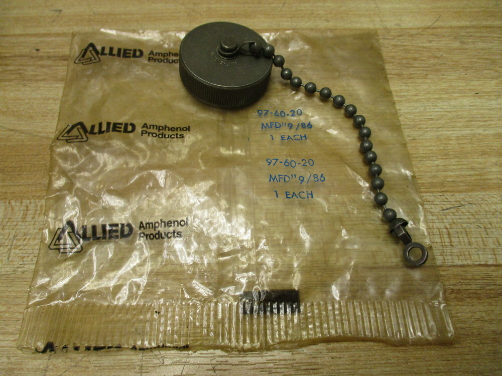 Amphenol 97-60-20 Connector Dust Cap 976020 (Pack of 2)