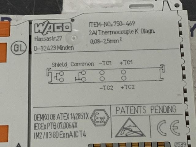 Wago Analog Input Module – 750-469 w/Warranty
