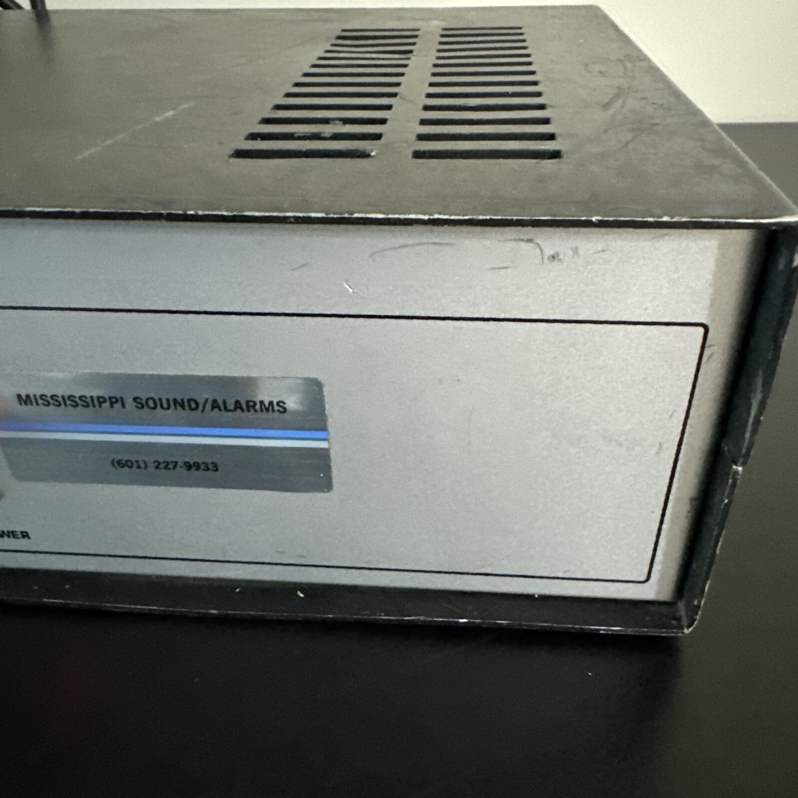 Vintage Muzak Solid State Mic Amplifier A-175B Microphone Audio Amp