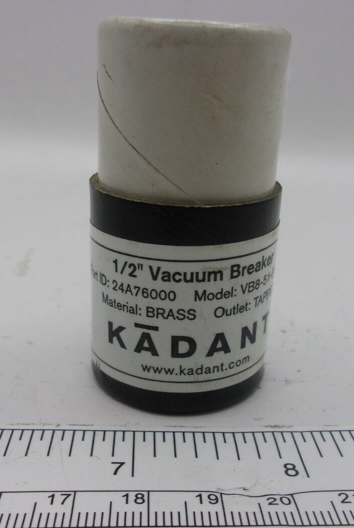 Kadant Johnson Vacuum Breaker 1/2″ IP Brass Vacuum Breaker, 1868A