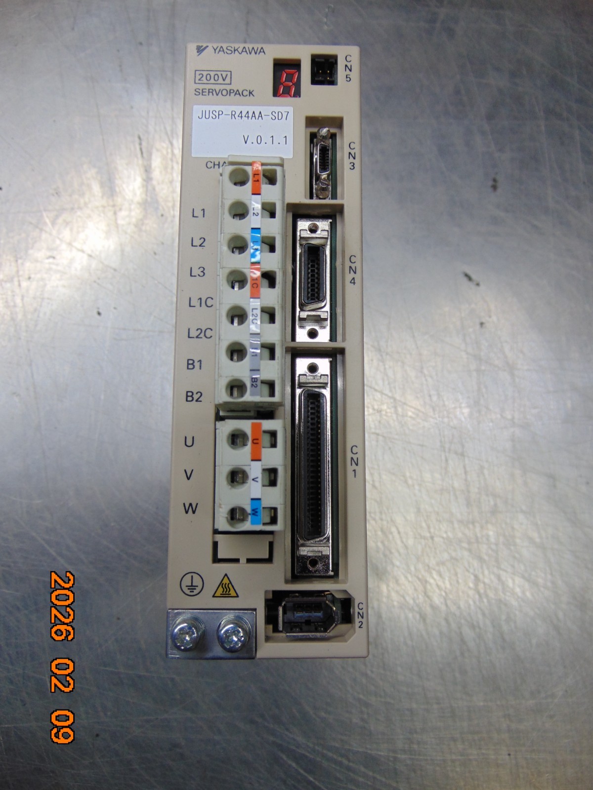 YASKAWA ELECTRIC JUSP-R44AA-SD7 SERVOPACK