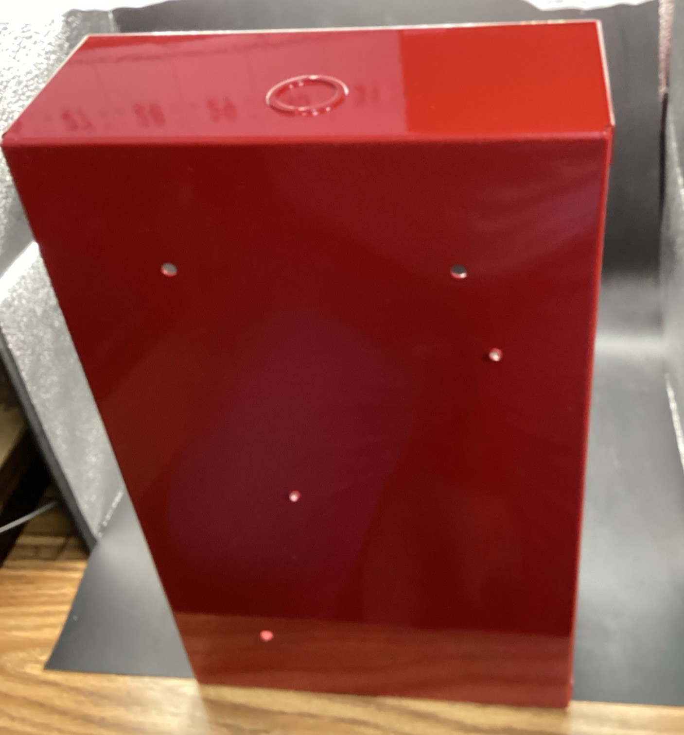 6832-1D EST Back Box Red ⚪️