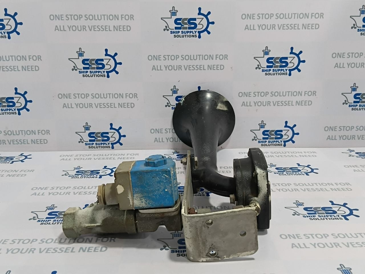 Kockum Sonics TYFON KT75/400 Air Horn With Solenoid Coil