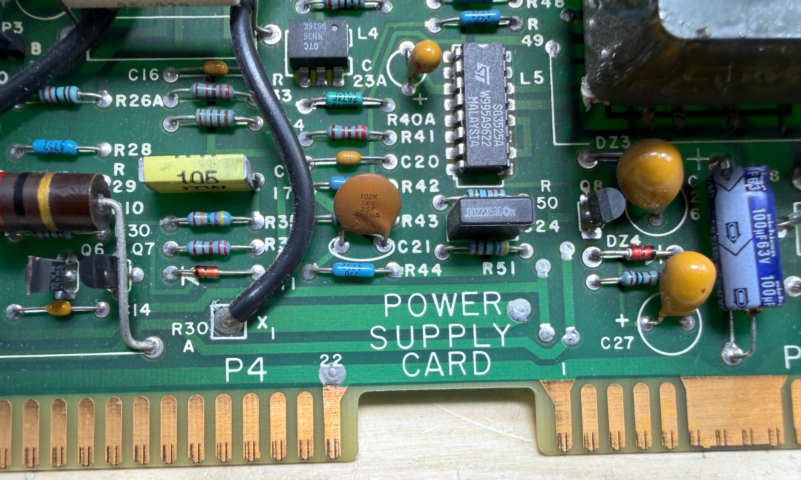 Emerson 1590-4120 Power Supply Card