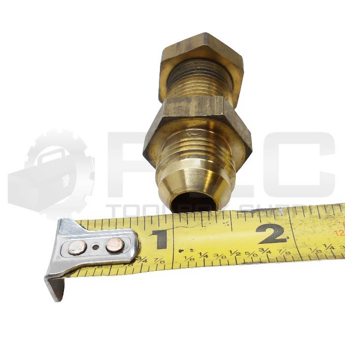 LOT OF 8 NEW 3/8″ BULKHEAD UNION *READ*