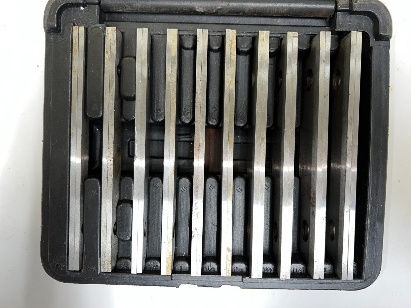 ACCURATE MFG. PARALLEL BAR SET Z9980B 1/8″ THICKNESS LOT OF 10 PAIRS**