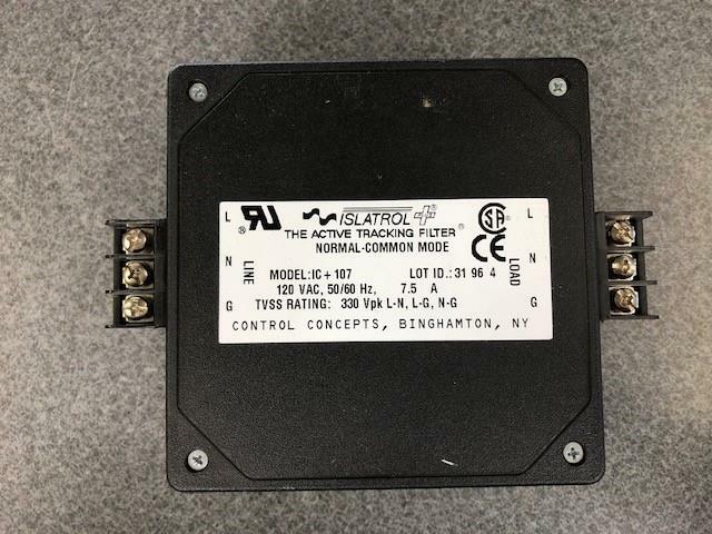Emerson Islatrol IC + 107, IC+107, Active Tracking Filter 7.5A