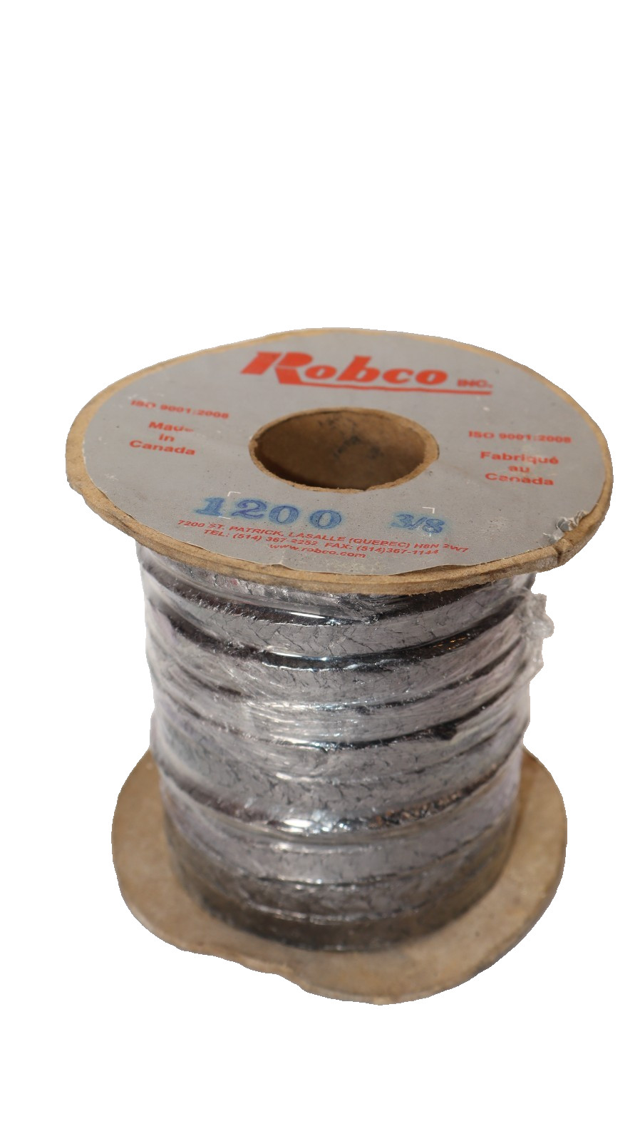 ROBCO INC. Thermograf Compression Packing 1200 3/8″ 1200-3/8″ (NEW)