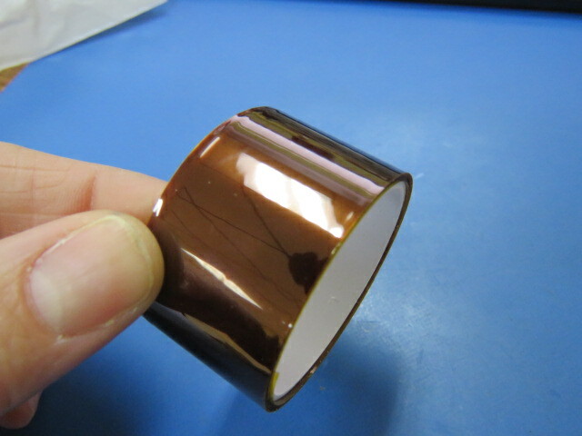 3M 1-5-7419 Qty of 1 per Lot Film Tape Acrylic Adhesive Amber 1.00″ (25.40mm)