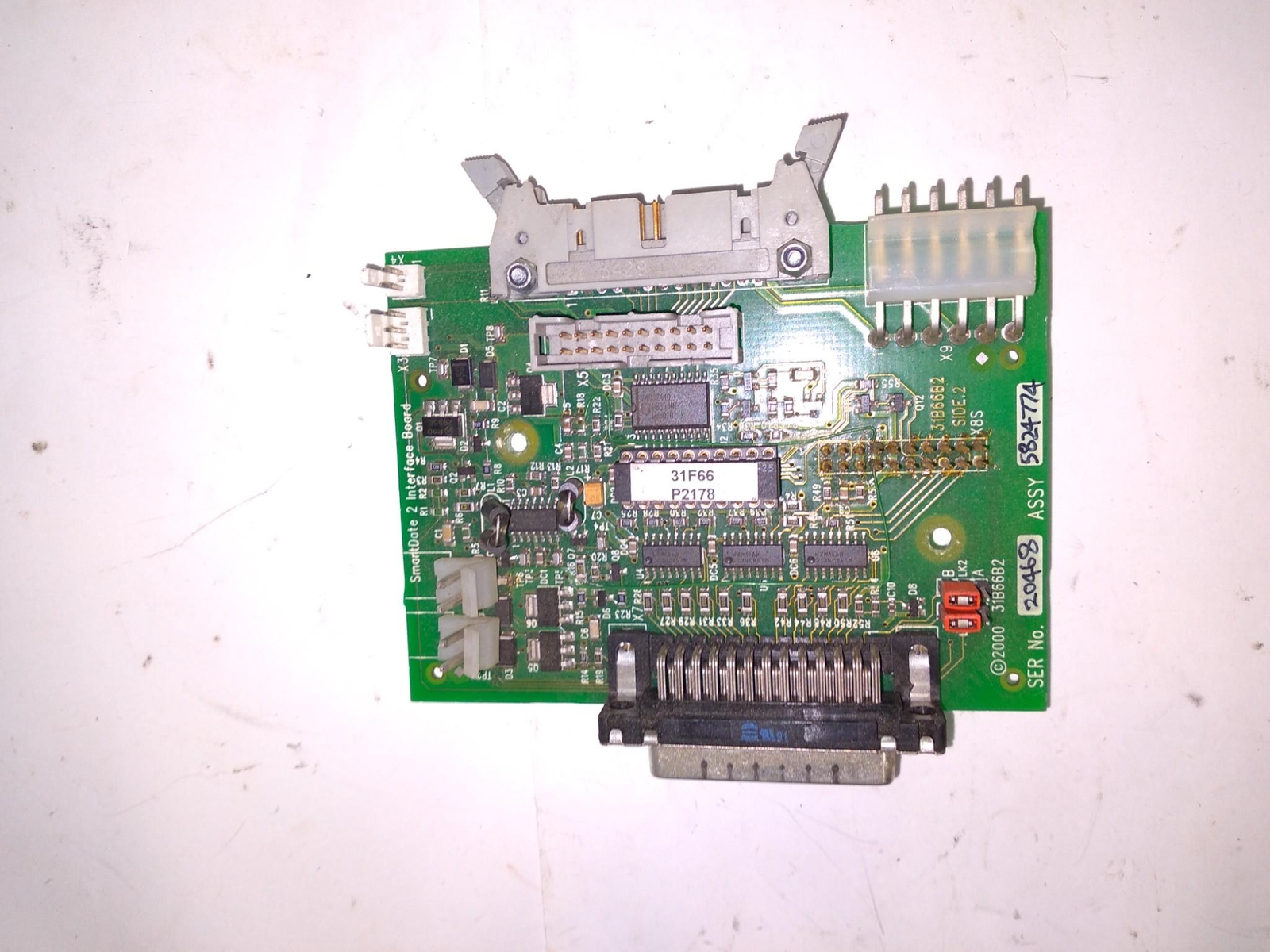 SMARTDATE 2 INTERFACE BOARD 20468 31B66B2 5824774