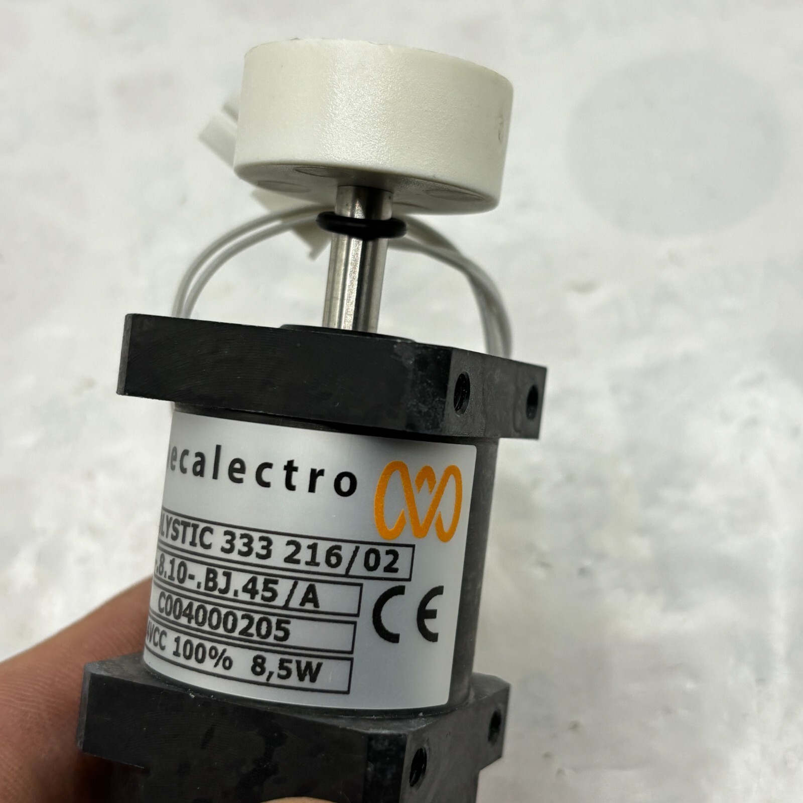 Mecalectro 333 216/02 Solenoid Interlock Switch 8.10.BJ.45 /A 24VDC COIL 8.5W ⭐