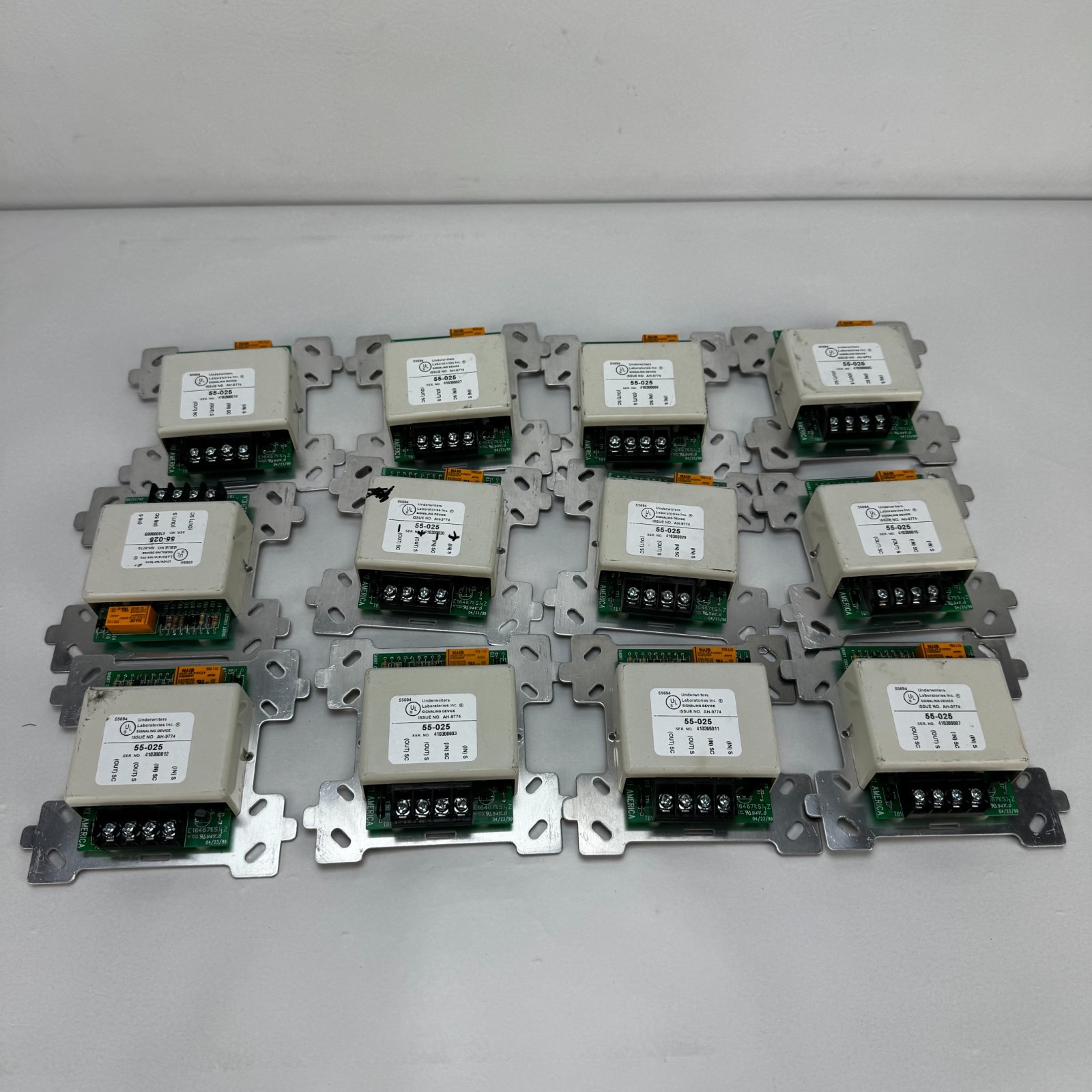 Lot of 12 Hochiki DCP-SCI 55-025 Short Circuit Fire Alarm Isolators AH-9774