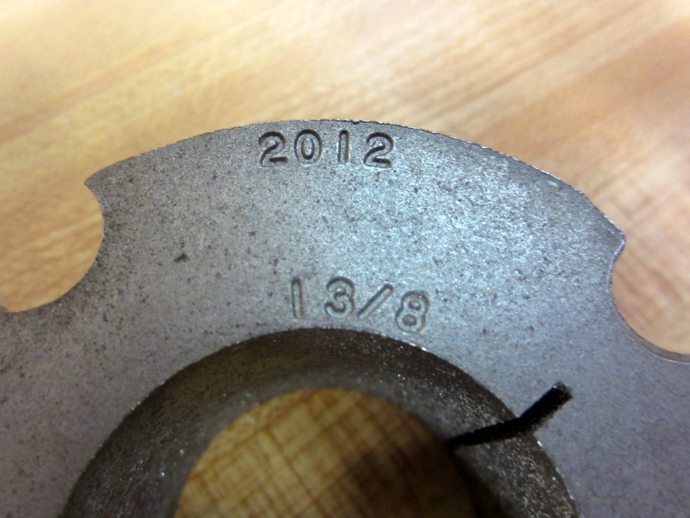 Dodge 1249771 Taper-Lock Bushing 2012×1-3/8 KW W/O Set Screw