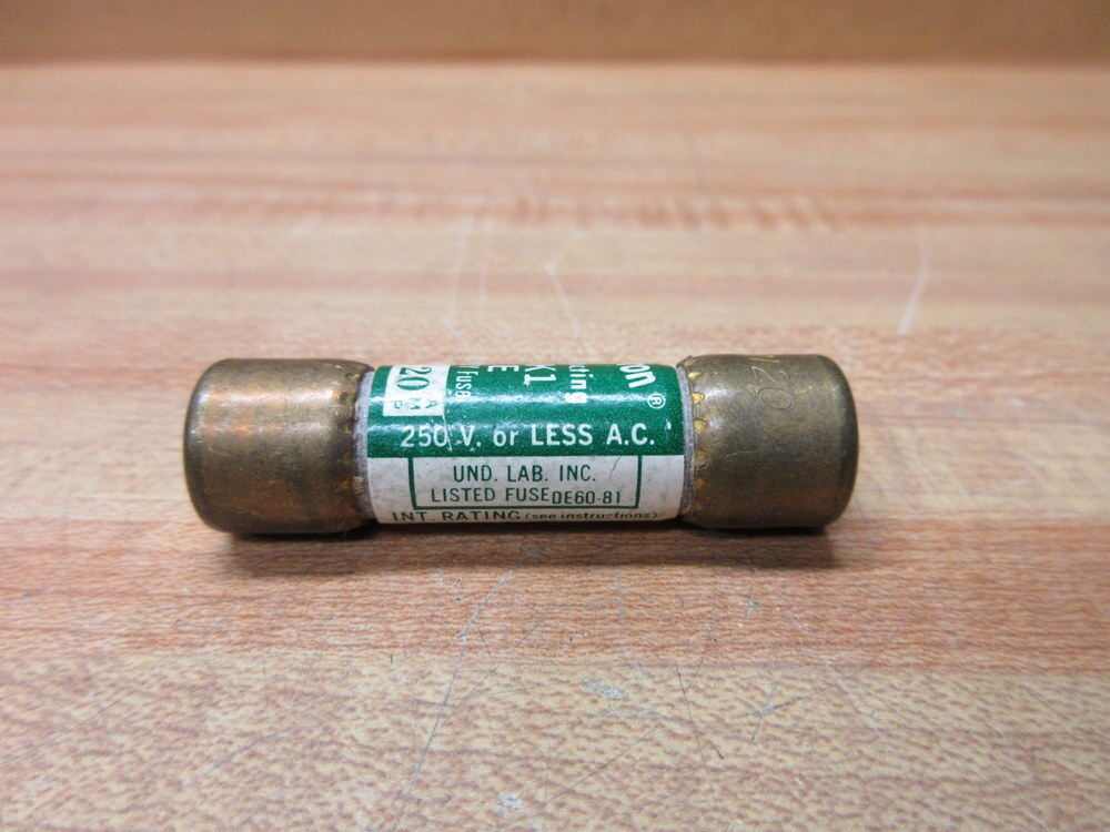 Buss KTN-20 Bussmann Limitron Fuse KTN20 (Pack of 2)