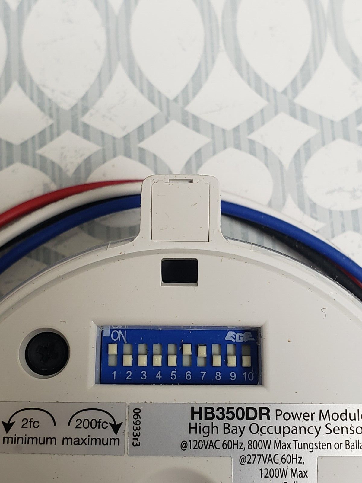WattStopper HB350DR-B HIGH BAY OCCUPANCY SENSOR CONTROL MODULE W/DAYLIGHT