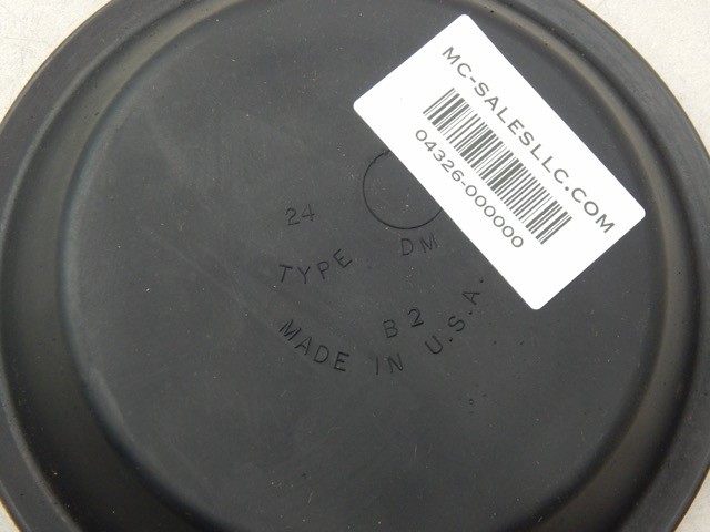 DM Type 24, B2, Brake Chamber Diaphragm