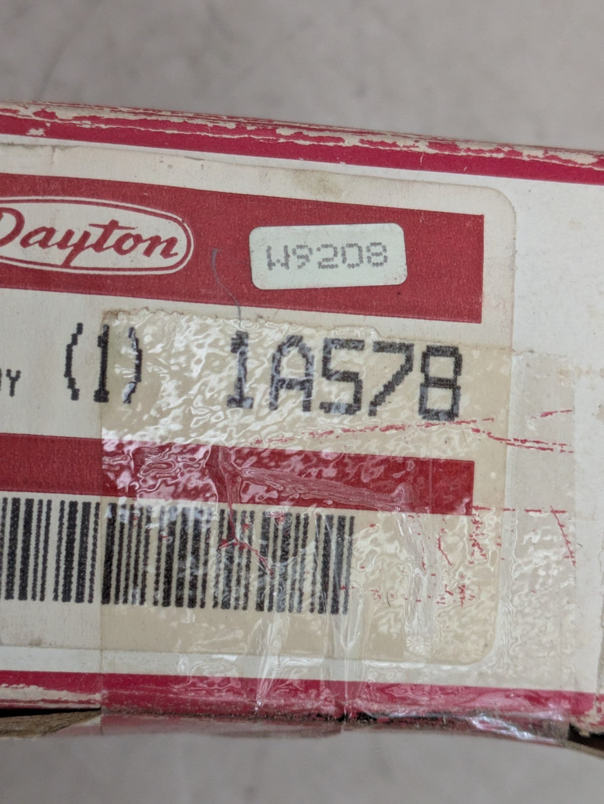 DAYTON 1A578 Solenoid Valve, 2 ways Brass, 3/4″ ports New in Box