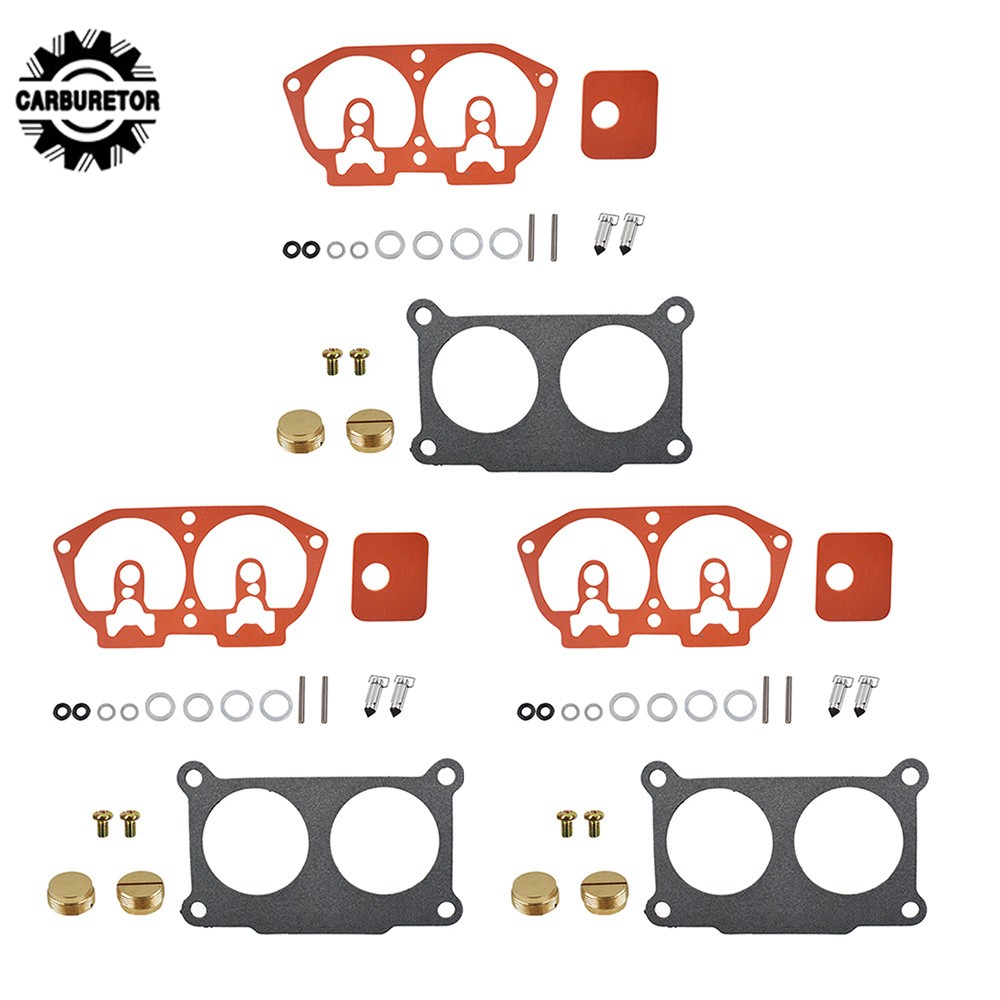 3 Pack Carburetor Rebuild Kit Carburetor Rebuild Kit For Yamaha 150 175 200 225