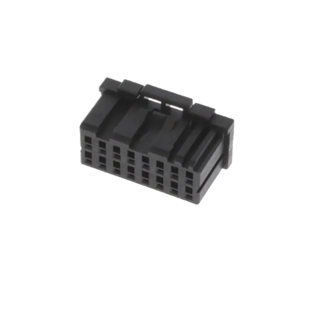 Pack of 10 1-1827864-8 Rectangular Connectors 16 – Housings Receptacle Black 0.0