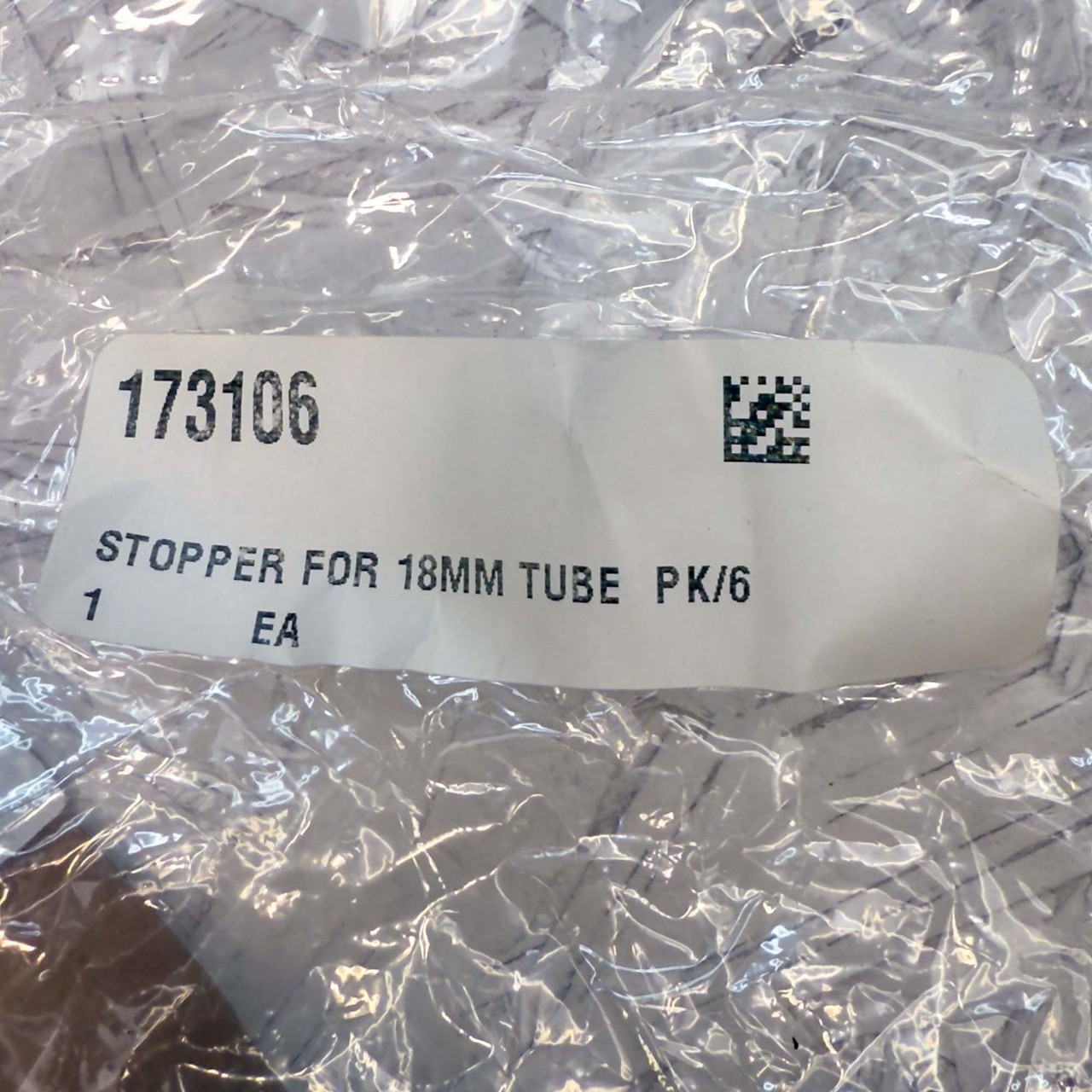 6-Pack, Hach 173006 Viewing Tube 5 mL / 10 mL Marks with Stopper